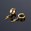 Cool Lightning Stainless Steel Ear Clips - Fashion Hip Hop Style Earrings