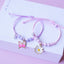 Cute Cartoon Rabbit Alloy Beaded Women's Bracelet - Fashionable Couple and Girlfriend Accessory 2024