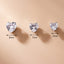 Heart Shape Zircon Stainless Steel Magnetic Cartilage Stud Earrings