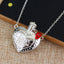 Elegant Heart Shape Alloy Plating Love Potion Couple Pendant Necklace