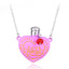 Elegant Heart Shape Alloy Plating Love Potion Couple Pendant Necklace