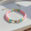 Ethnic Style Colorful Evil Eye Soft Clay Beaded Women's Bracelet