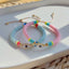 Ethnic Style Colorful Evil Eye Soft Clay Beaded Women's Bracelet