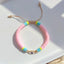 Ethnic Style Colorful Evil Eye Soft Clay Beaded Women's Bracelet
