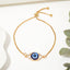 Fashion Evil Eye Rhinestone Alloy Women's Bracelet