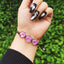 Fashion Dried Flower Glass Bead Women's Bracelet