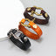 Fashion Geometric Alloy Cowhide Men's Bracelet with Horseshoe Clasp