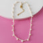 Fashion Geometric Freshwater Pearl Layered Necklace