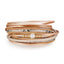 Fashion Geometric PU Leather Multilayer Animal Print Women's Bangle Bracelet