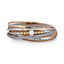 Fashion Geometric PU Leather Multilayer Animal Print Women's Bangle Bracelet