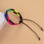 Fashion Geometric Leather Rainbow Unisex Bracelets - Colorful Hand-Woven Jewelry