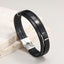 Fashion Square PU Leather Patchwork Multi-Layer Men's Bracelet