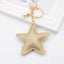 Fashion Star PU Leather Keychain Pendant Accessory