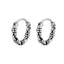 Hip-hop Geometric Titanium Steel Twisted Chain Unisex Earrings