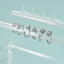 Stainless Steel Plated Horseshoe Lip and Nose Ring Piercing Stud