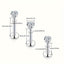Stainless Steel Lip Rings and Studs Set with Zircon Accents - Punk Embroidery Design