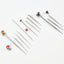 G23 Titanium Lip, Belly, Tongue, and Eyebrow Rings with Guide Pin