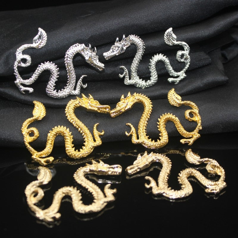 Metallic Dragon Hairpin and Hair Accessories Set