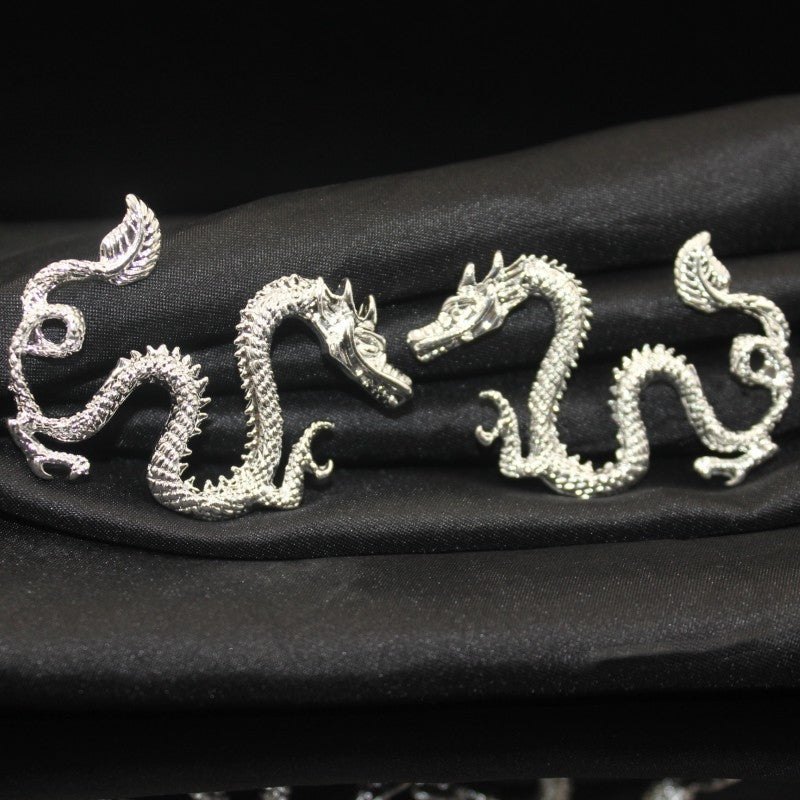 Metallic Dragon Hairpin and Hair Accessories Set
