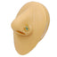 1 Piece Retro Starry Sky Flower Nose Ring & Stud 316 Stainless Steel Gold Plated with Zircon Pendant