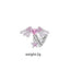 Heart Shape Wing Bow Knot Nose Studs 316 Stainless Steel with Zircon Rhinestones