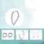 1 Piece Stainless Steel Nose Rings & Studs Simple Style Solid Color Piercing Jewelry