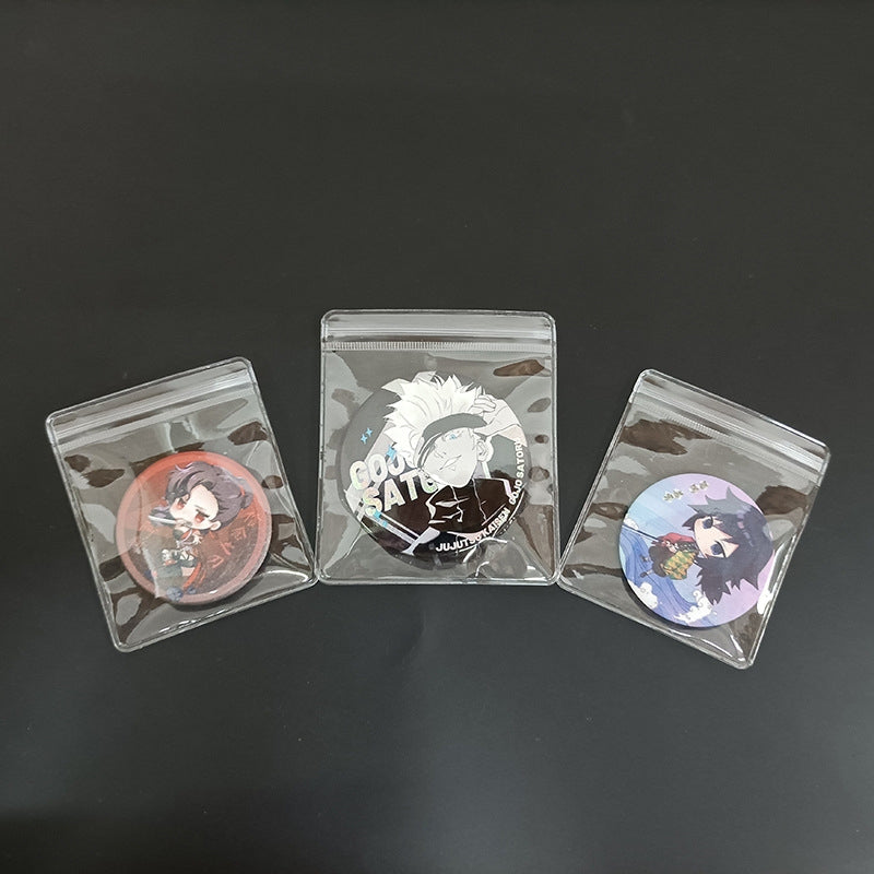 1 Piece PVC Transparent Jewelry Packaging and Display Bags