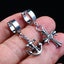 Punk Anchor Stainless Steel Hypoallergenic Earrings