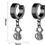 Simple Cat Stainless Steel Clip-On Earrings