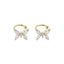 Simple Classic Bow Knot Zircon Butterfly Ear Cuffs - No Piercing Required