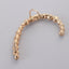 Simple Oversized Circle Rhinestone Ear Cuff Studs