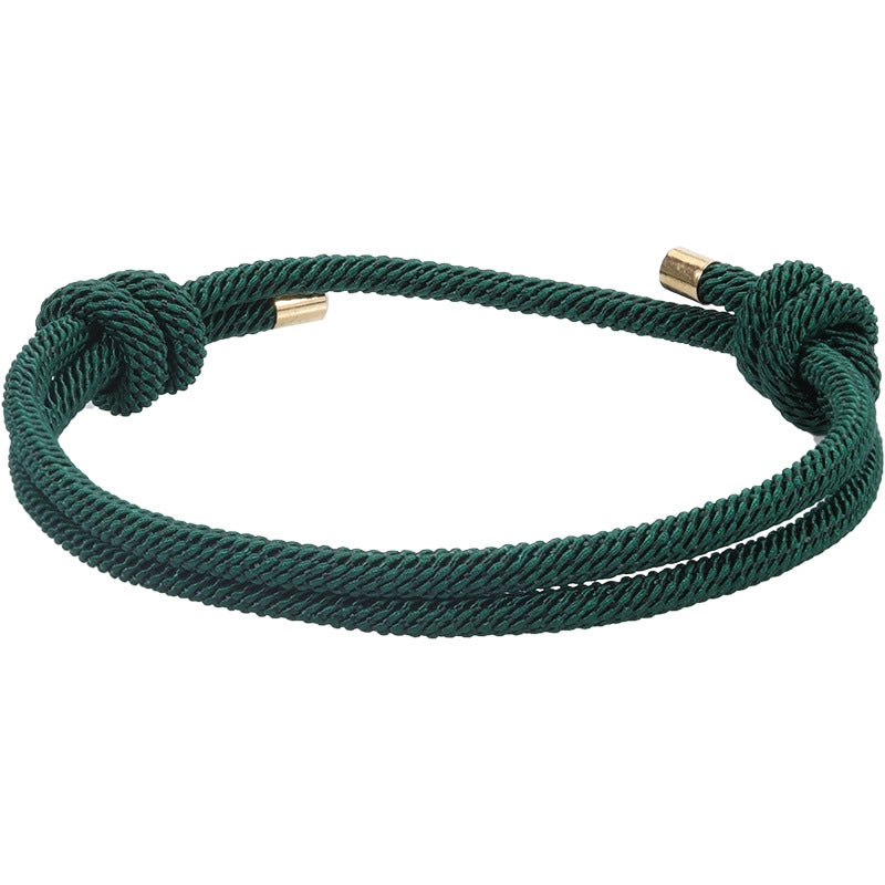 Simple Milan Line Adjustable Unisex Friendship Bracelet