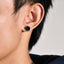 Simple V Shape Stainless Steel Single Ear Stud