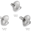 18K Gold Plated Stainless Steel Pearl Holder for DIY Jewelry