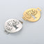 18K Gold Plated Stainless Steel Tree of Life Bracelet Accessory