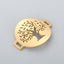 18K Gold Plated Stainless Steel Tree of Life Bracelet