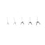 Sterling Silver Melon Seed Buckle and S925 Four-Prong Zircon Earring Setting