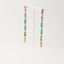 Sweet Color Block Rhinestone Inlay Alloy Drop Earrings