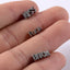 1 Piece Stainless Steel Letter Tongue Ring Punk Style 14G Piercing Jewelry