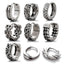 Vintage Dragon Totem Geometric Stainless Steel Ear Stud