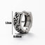 Vintage Dragon Totem Geometric Stainless Steel Ear Stud