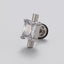 Vintage Geometric 316 Stainless Steel Zircon Men's Ear Stud