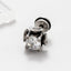 Vintage Geometric 316 Stainless Steel Zircon Men's Ear Stud