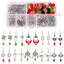 Alloy Geometric Star and Heart Shape Beads DIY Earring Kit