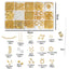 1 Set Alloy Iron Beads DIY Jewelry Making Kit