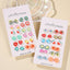 Casual Cute Floral Strawberry Butterfly Resin Stud Earrings Set