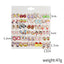 Set of Cute Cartoon Animal Alloy Ear Studs - Penguin, Unicorn, Sheep Design (30 Pairs)