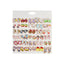 Set of Cute Cartoon Animal Alloy Ear Studs - Penguin, Unicorn, Sheep Design (30 Pairs)