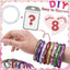 PVC Glitter Bracelet DIY Jewelry Kit for Girls