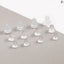 1 Set Clear Plastic Earring Backs DIY Jewelry Making Supplies